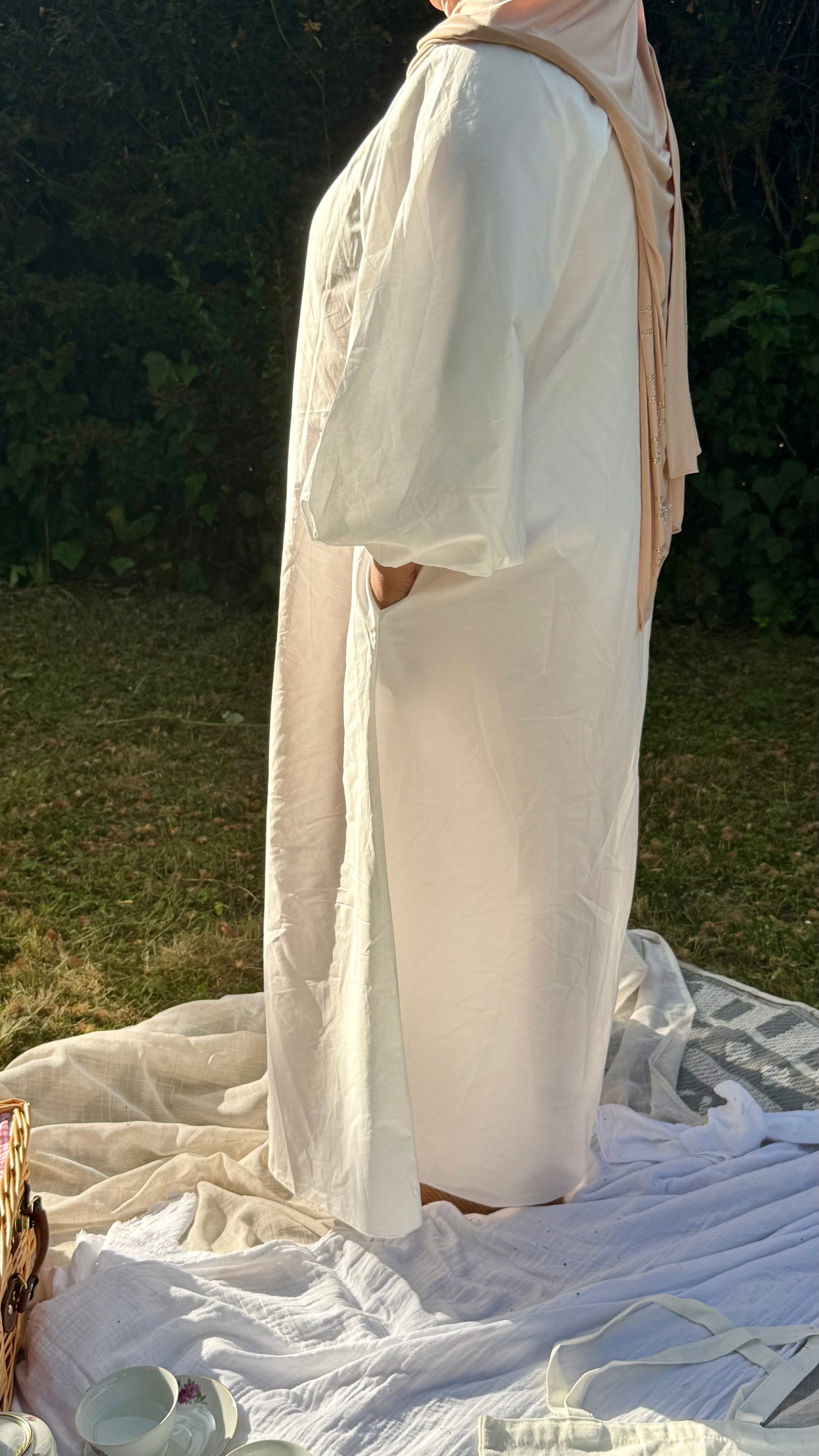 Robe popeline