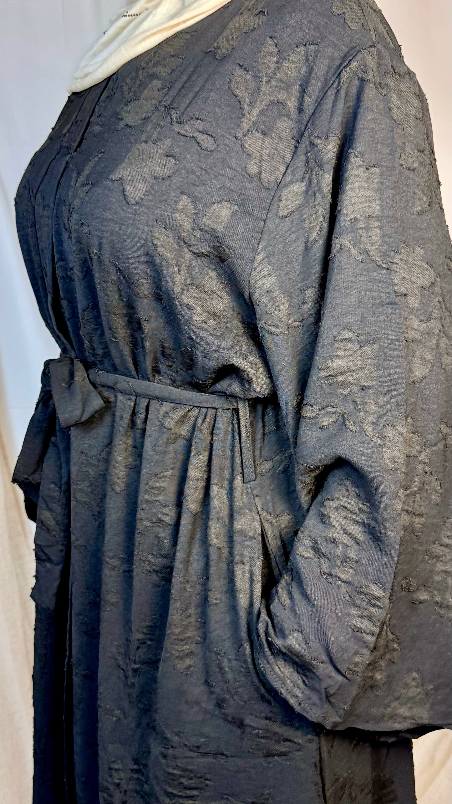 Robe longue à motif