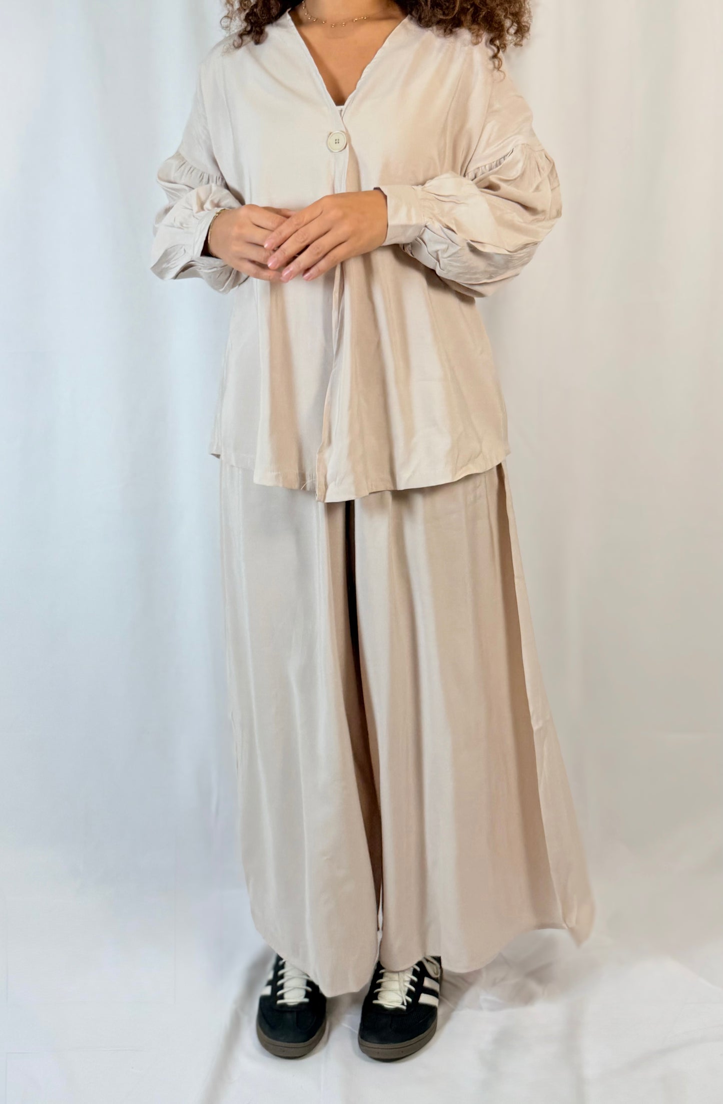 Ensemble fluide - Beige