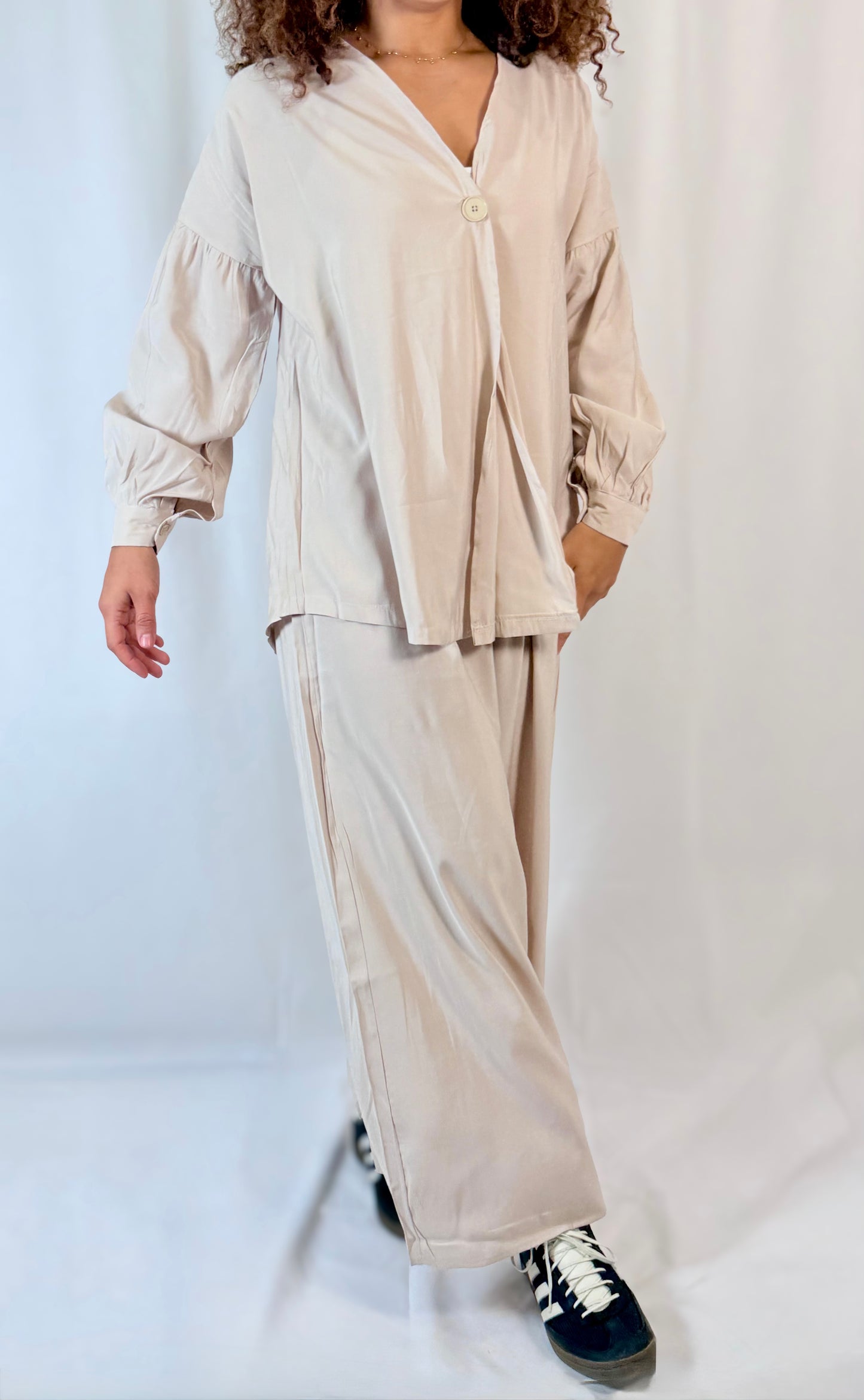 Ensemble fluide - Beige