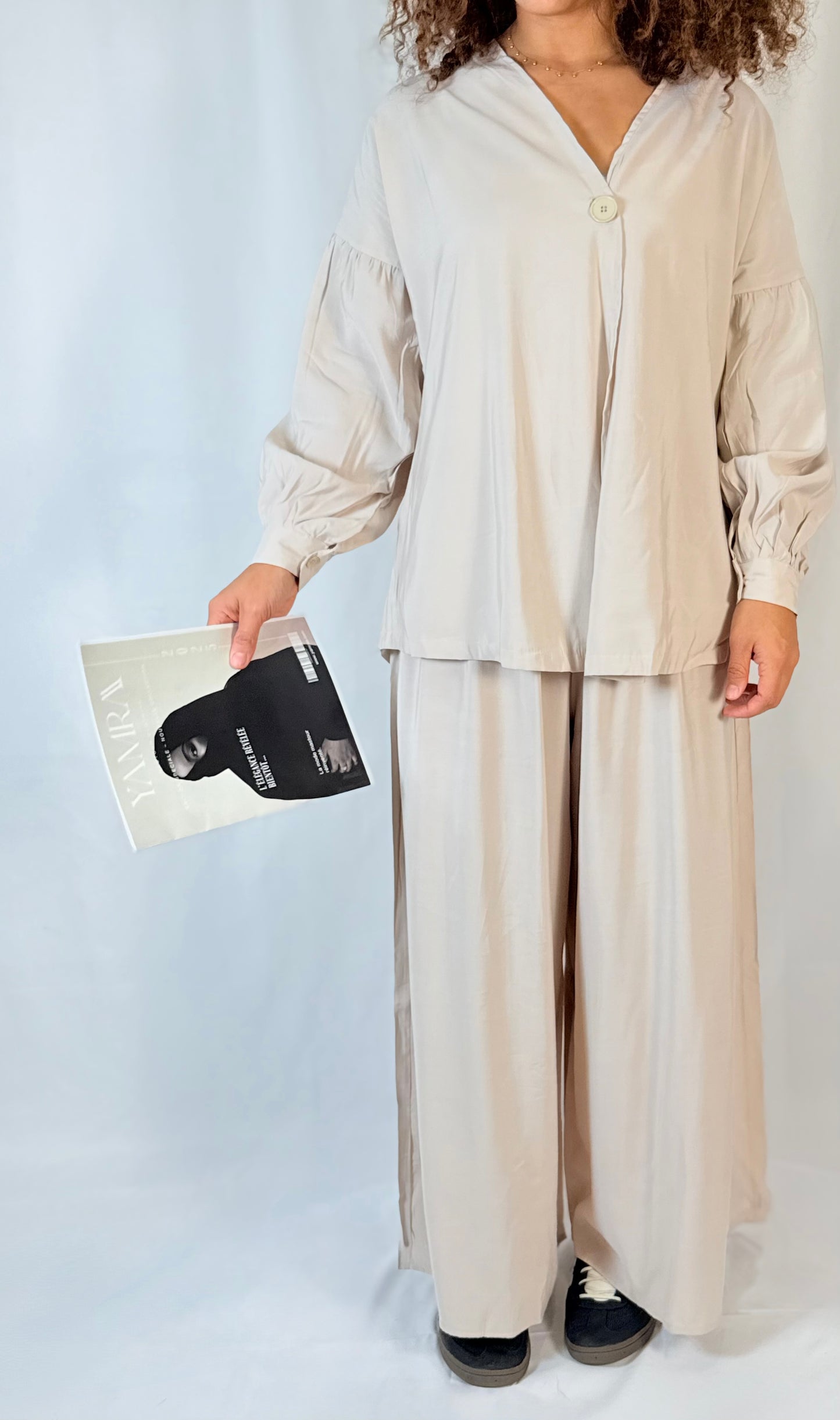 Ensemble fluide - Beige