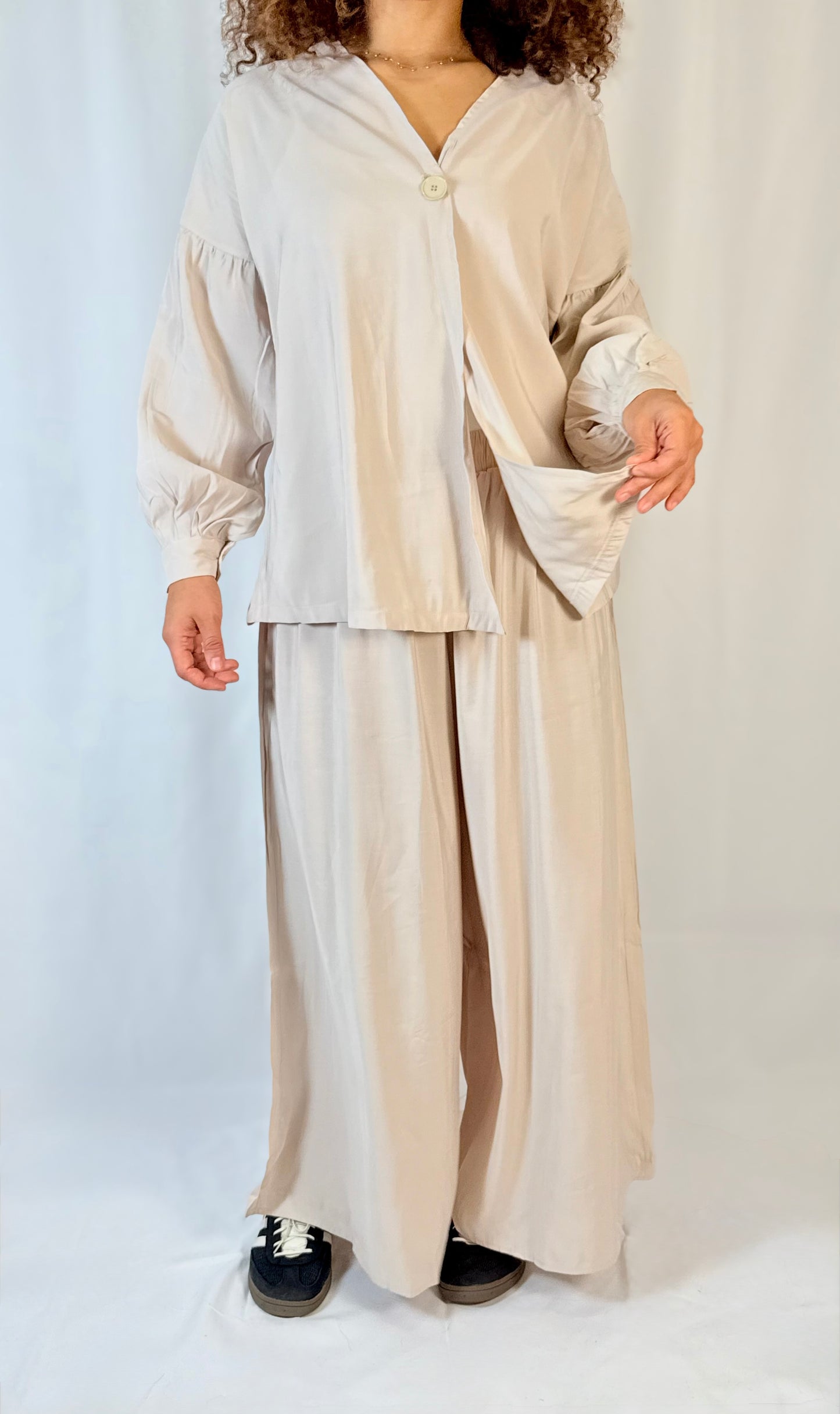Ensemble fluide - Beige