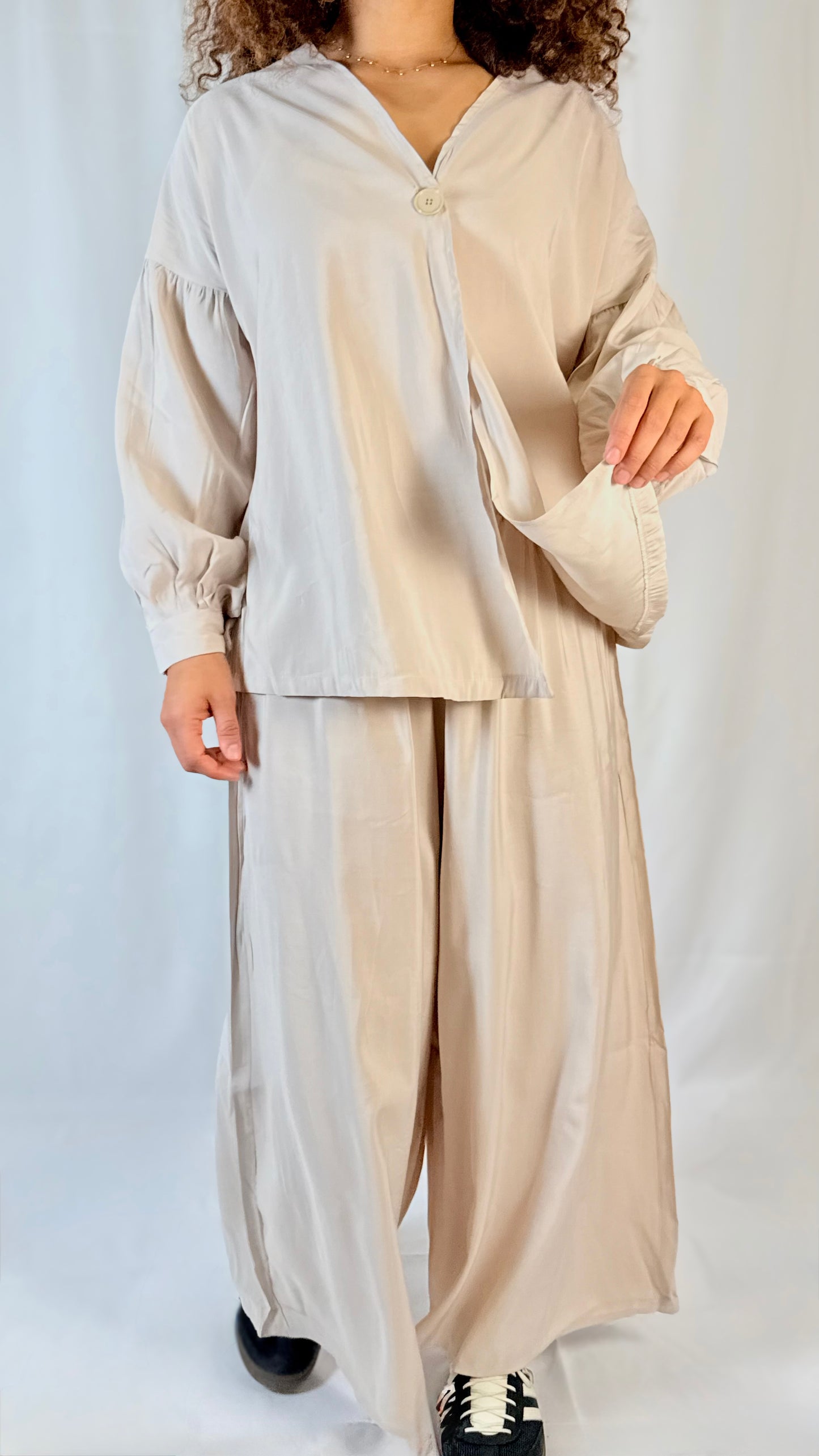 Ensemble fluide - Beige