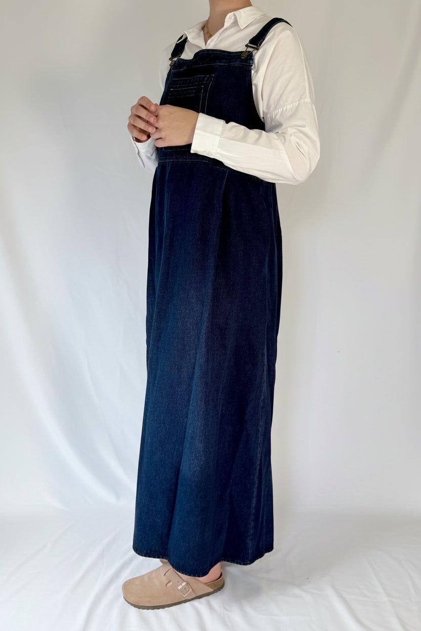 robe salopette en jean yamraa