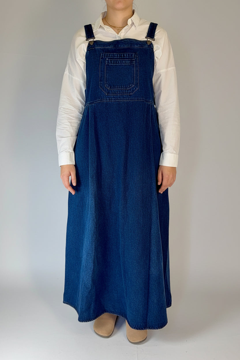 robe modest fashion en jean yamraa